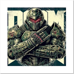 Doom Guy Signs Posters and Art